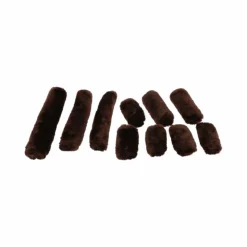 Sale Equithème - Set Teddy pour licol marron
