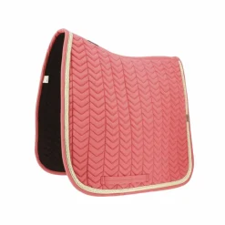 Outlet Equithème - Tapis de dressage Softy framboise Rose