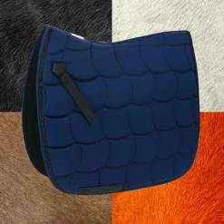 Equithème - Tapis de dressage satin marine Outlet