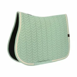 Equithème - Tapis de selle Softypop clair Vert