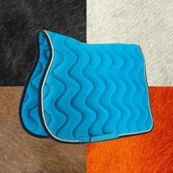 Equithème - Tapis de selle polyfun turquoise Online