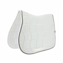 Sale Equithème - Tapis de selle Shiny Blanc