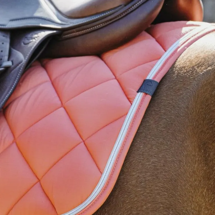 Clearance Equithème - Tapis de selle Classic vieux Rose