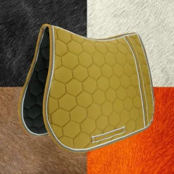 Equithème - Tapis de selle Ligne brun Clearance