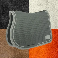 New Equithème - Tapis de selle Elegance Gris