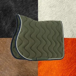 Hot Equithème - Tapis de selle polyfun gris