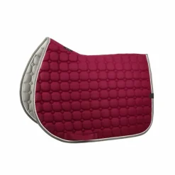 Equithème - Tapis de selle Orion cerise Rouge Best