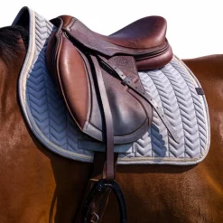 Equithème - Tapis de selle Softypop Gris Discount