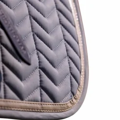 Equithème - Tapis de selle Softypop Gris Discount