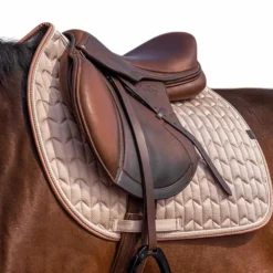 Equithème - Tapis de selle Excellence Rose Discount