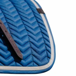 Equithème - Tapis de selle Softypop pétrole Bleu