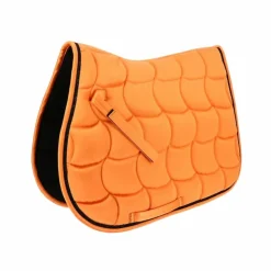 Sale Equithème - Tapis de selle Satin orange