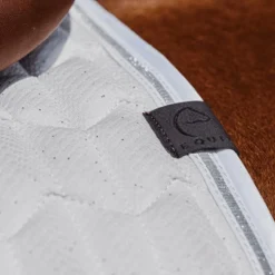 Equithème - Tapis de selle Eclat Blanc Clearance