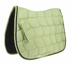Equithème - Tapis de selle Satin clair Vert Discount