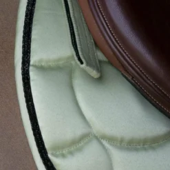 Equithème - Tapis de selle Satin clair Vert Discount