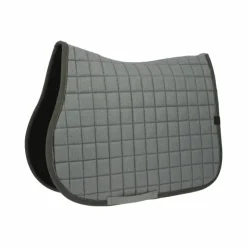 Equithème - Tapis de selle Chic Gris New