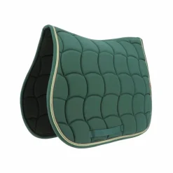 Equithème - Tapis de selle Shiny Vert Clearance