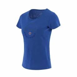 Equithème - T-shirt à manches courtes femme Claire monaco Bleu Discount