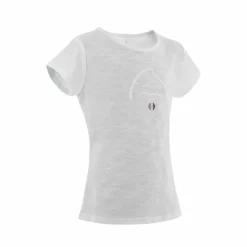 Clearance Equithème - T-shirt à manches courtes enfant Claire Blanc