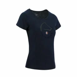 Clearance Equithème - T-shirt à manches courtes femme Claire Marine