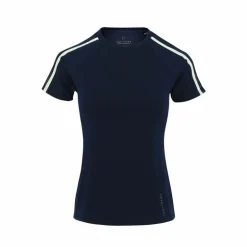 Equithème - T-shirt à manches courtes femme Marion Marine Hot