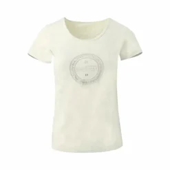 Hot Equithème - T-shirt manches courtes femme Anna crème Beige