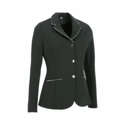 Equithème - Veste de concours femme Roma Noir New