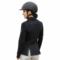 Sale Equithème - Veste de concours femme Stockholm Je t'aime Noir