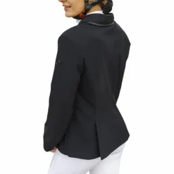 Equithème - Veste de concours femme Sydney Noir Discount