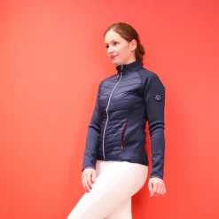 Hot Equithème - Veste femme hybride Olivia Marine