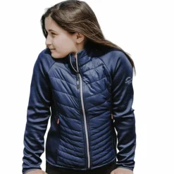 Equithème - Veste manche longue fille Olivia Marine