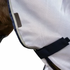 Equithème -Couvre-cou anti-mouches mesh 0g Blanc