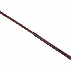 Eric Thomas - Rênes caoutchouc "PRO" 13mm havane Clearance