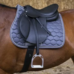 Eric Thomas - Selle mixte Élite grainé noir Discount