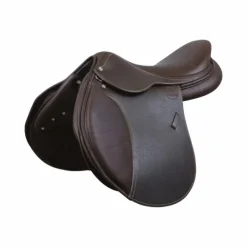 Eric Thomas - Selle mixte Élite grainé Havane Marron Clearance