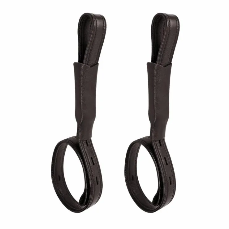 Eric Thomas - Étrivières à crochet havane Marron