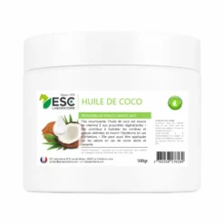 Online ESC Laboratoire - Huile de coco problèmes de peau et sabots secs