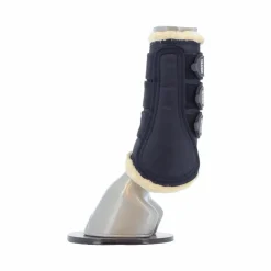 Sale Eskadron - Guêtres fermées mouton marine x2