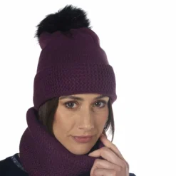 Flags & Cup - Bonnet Gakona mure Prune Clearance