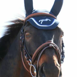 Flags & Cup - Bridon Oslo avec rênes marron Havane