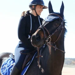 Flags & Cup - Bridon Oslo avec rênes marron Havane