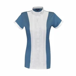 Discount Flags & Cup - Chemise manches courtes Diamantina femme bleu orage