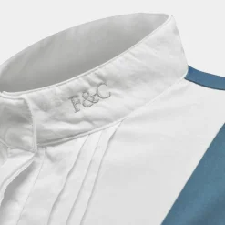 Flags & Cup - Chemise sans manches Diamantina femme bleu orage Outlet