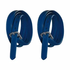 Sale Flags & Cup - Etrivières nylon gainé et cuir Marine