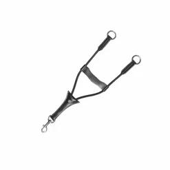 Flags & Cup - Fourche de martingale élastique Noir Online