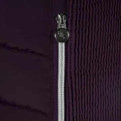 Flags & Cup - Gilet sans manches femme Kenora mure Prune