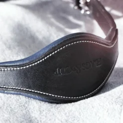 Flags & Cup - Licol cheval Cuir Paris /marine Noir New