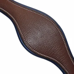 Flags & Cup - Licol cheval Cuir Paris /marine Marron Discount