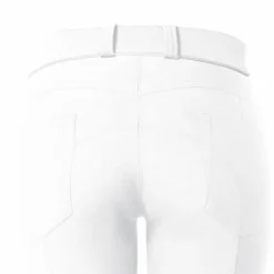 Flags & Cup - Pantalon d'équitation femme Push up Blanc Clearance