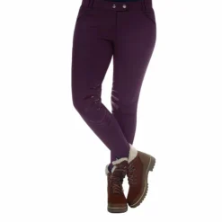 Discount Flags & Cup - Pantalon d'équitation femme Orillia mure Prune